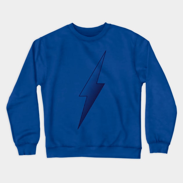 Pop Art - Lightning Bolt Crewneck Sweatshirt by FillSwitch